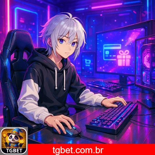 Imagem promovendo bônus TGBET com recompensas imperdíveis.