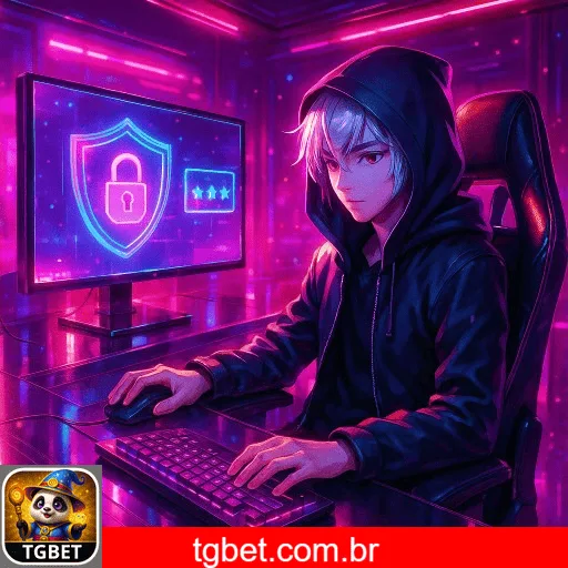 Imagem destacando login seguro na TGBET para novos usuários